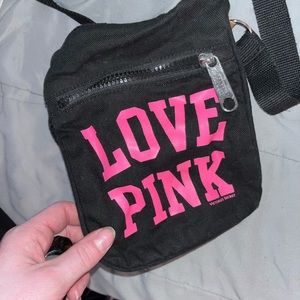 Victoria’s Secret pink bag